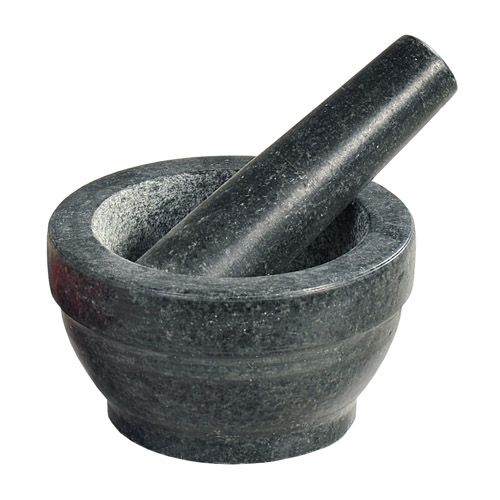 Granit morter - Sort