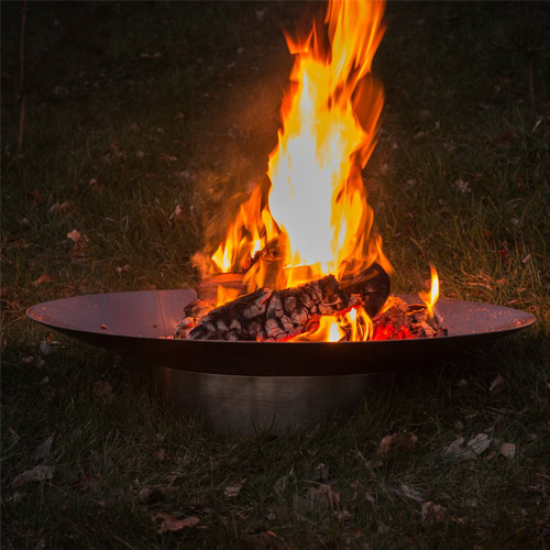 Bålfad GRACE Design i rustfrit stål - Super XXL