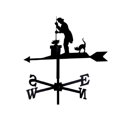 Vejrhane Skorstensfejer - Lille