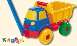 KARPAN Glad lastbil med trækhåntag