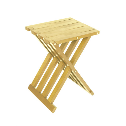 Foldbar skammel træ - Handy natur