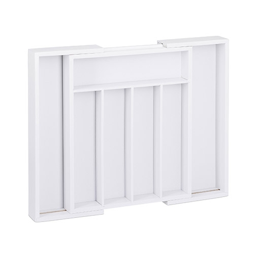 Bestikindsats i robust bambustræ - Hvid