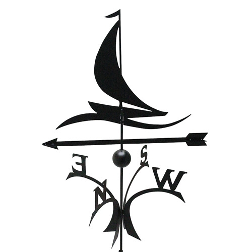 Vejrhane sejlskib - Design