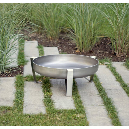 Bålsted VOMA Design i rustfrit stål