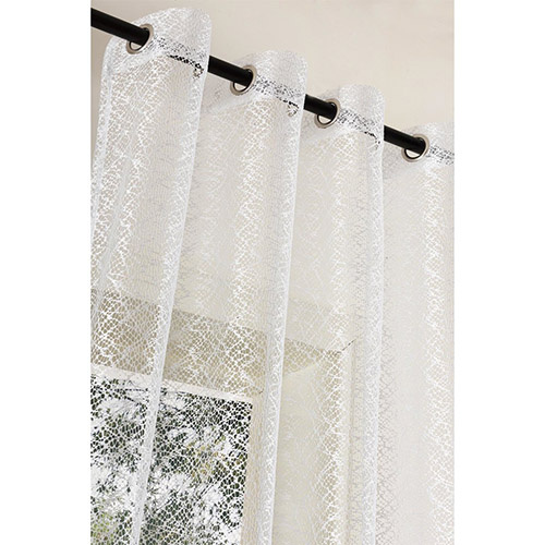 Netgardin til ophæng på gardinstang - Hvid