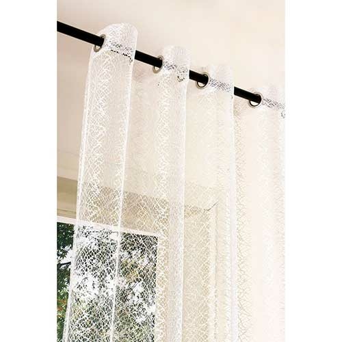 Netgardin til ophæng på gardinstang - Natur