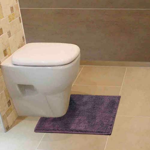 Toilet måtte Rio - Lilla