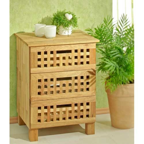 Kommode i valnøddetræ - 3 skuffer