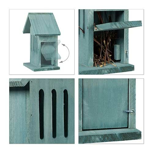 Turkis sommerfuglehus