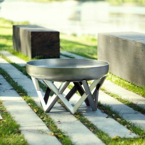 Bålfad Venta design i rustfrit stål