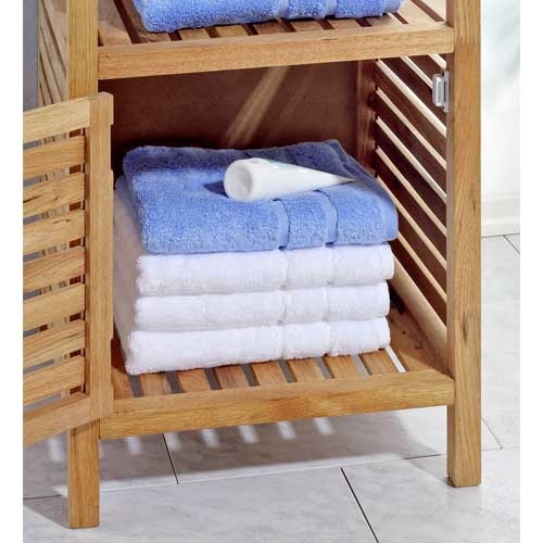 Reol til badeværelse med skab