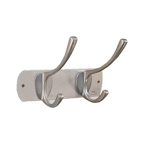 Knagerække krom - 2 knager