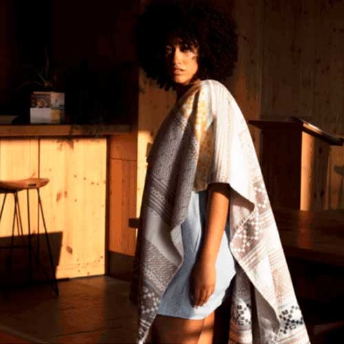 Blødt strandhåndklæde - Polynesia