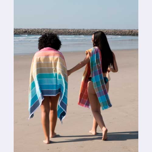 Blødt strandhåndklæde - Tavira