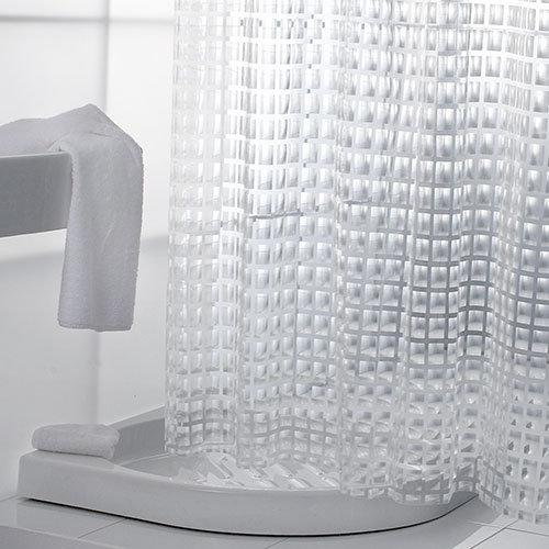 Transparent badeforhæng - Mirage