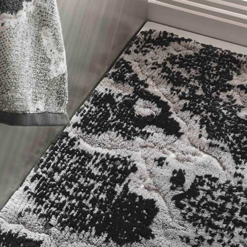 Badeværelsesmåtte Marble Silver