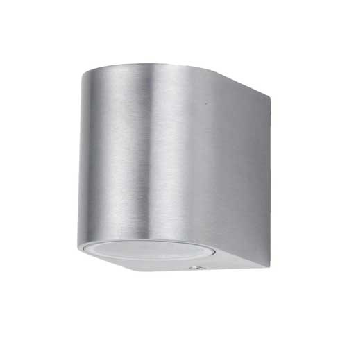 Udendørs væglampe - Aluminium og glas