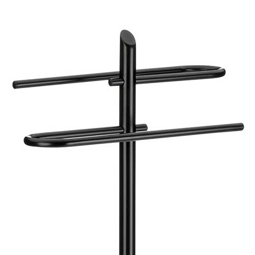 Sort håndklædeholder Ken