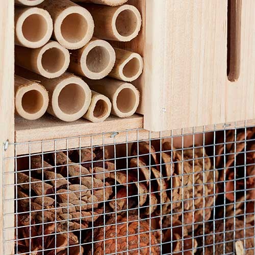 Insekthotel med fyld