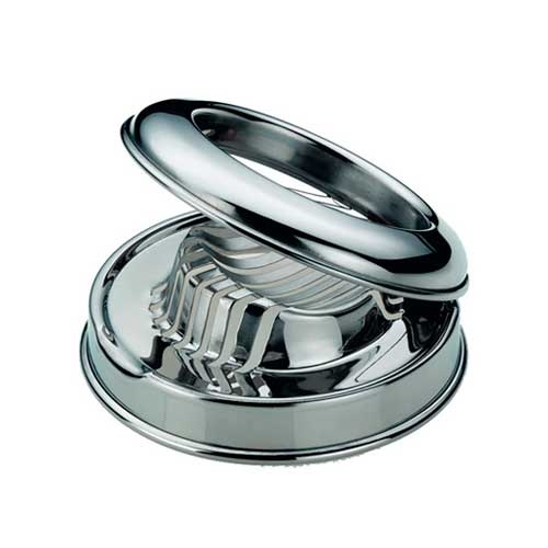 Æggedeler i rustfrit stål