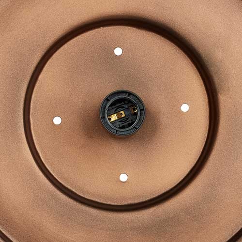 Hængelampe sort E27 fatning