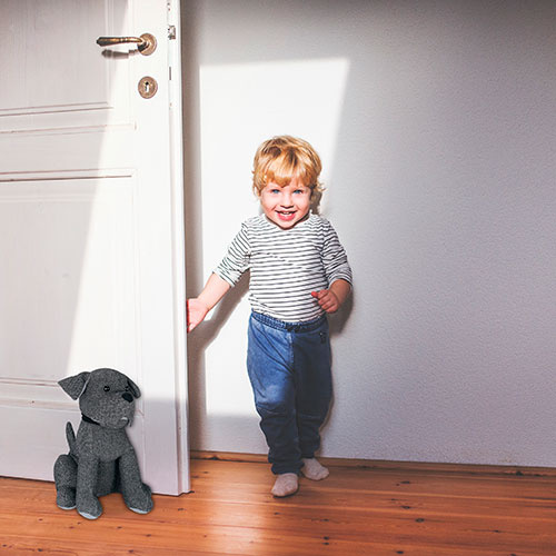 Dørstopper hund