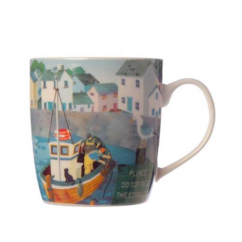 Porcelæns krus - Skib