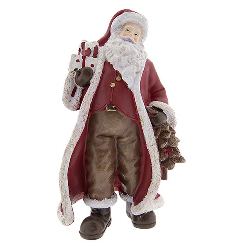 Julefigur - Julemand med juletræ og gaver