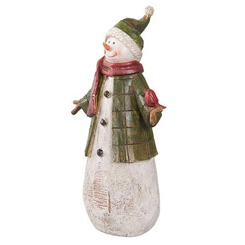 Nostalgisk snemand figur 30 cm.