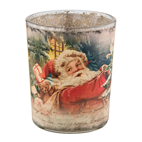 Fyrfadsstage julemotiv - Julemand