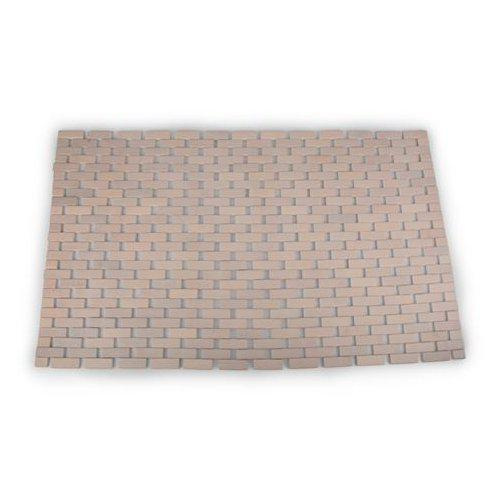 Bademåtte træ - Grå