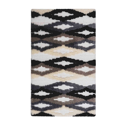 Bademåtte Vertex  60 x 100 cm. - Antracit