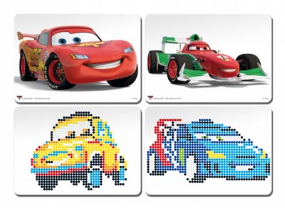 QUERCETTI Fantacolor Disney Cars 2 transparent