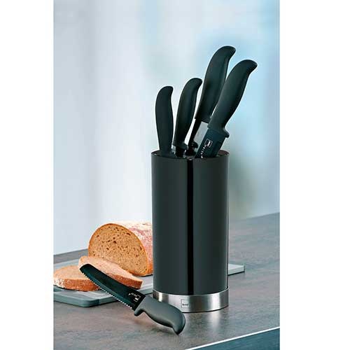 Knivblok med knive - Acida sort