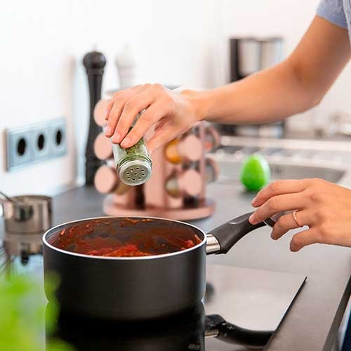 Kobber krydderikarrusel