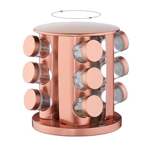 Drejbar krydderistander - Kobber