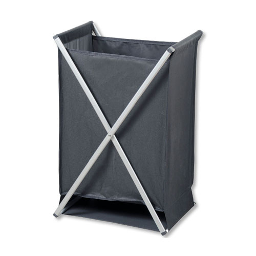 Foldbar vasketøjskurv - Grå