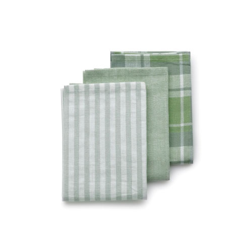 Grønne viskestykker 3-pak
