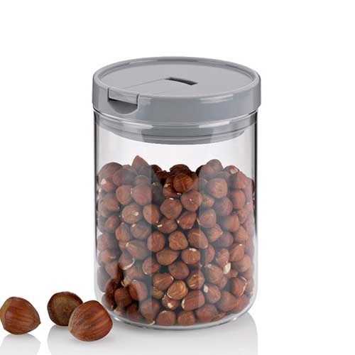 Lufttæt opbevaringskrukke 1,2 L.