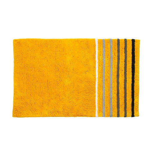 Badeværelsesmåtte Ladessa stripes - Gul
