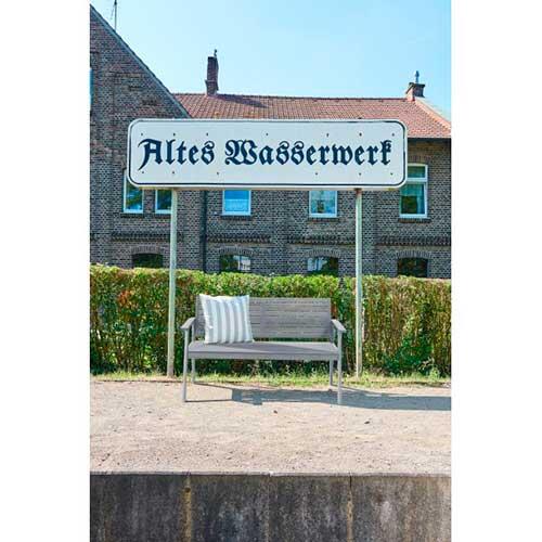 Træ havebænk - Maui grå