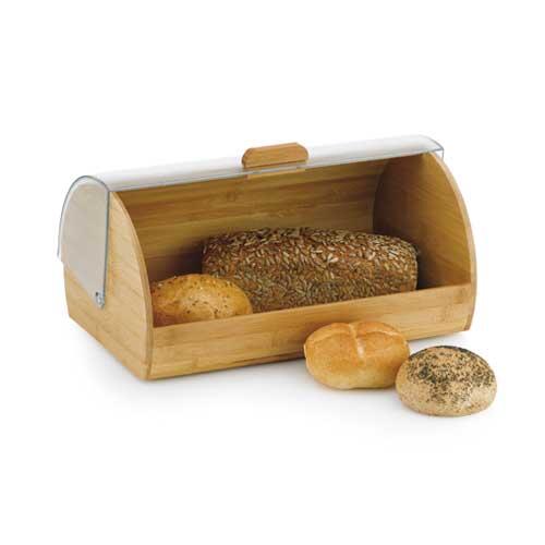 Træ brødkasse i bambus