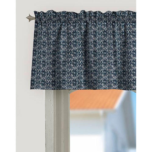 Gardinkappe blå 2,5 meter