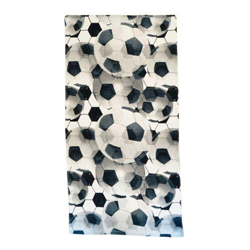 Håndklæde fodbolde 65 x 130 cm.