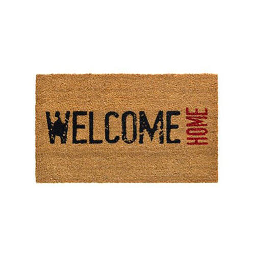 Kokosmåtte Welcome home 45 x 75 cm.