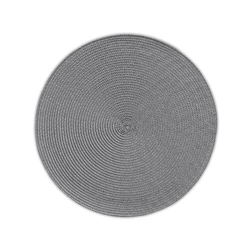 Dækkeserviet rund - Kimya lysegrå