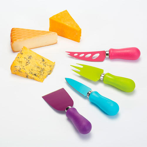 Osteknivsæt Colourworks 4 dele