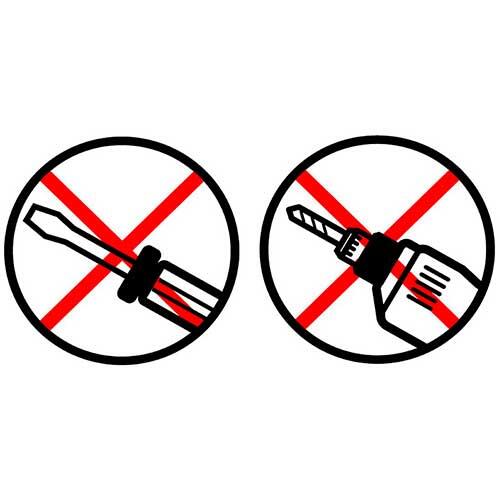 Gardinstang til borefri montering