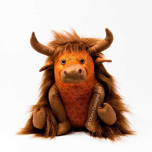 Dørstopper dyr Catriona Highland Cow