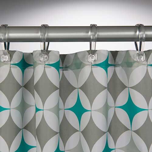 Aqua badeforhæng - Diamonds 180 x 200 cm.